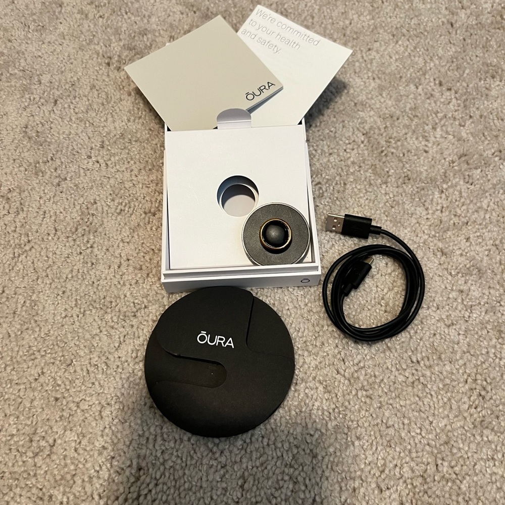 Oura, Gen 3, Horizon, Rose Gold, Size 6